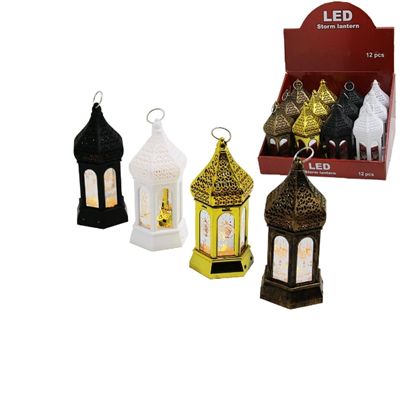 Ramazan Temalı Büyük Altıgen Kapalı Kubbe LED Lamba