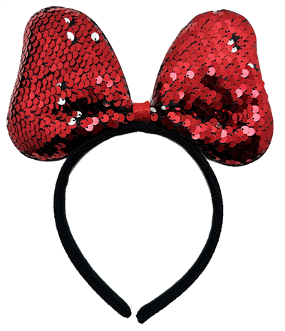 Renk Değiştiren Pullu Payetli Fiyonk Parti Tacı