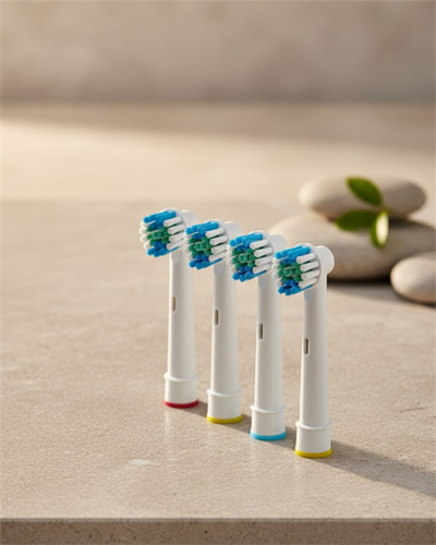 Renk Halkalı Aile Tipi Diş Fırçası Yedek Başlığı 4’lü Paket