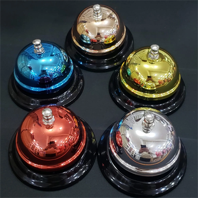 Renkli Metal Resepsiyon Zili