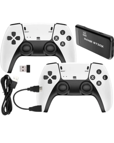 Retro Atari ve Konsol Oyunları Destekli 4K Game Stick