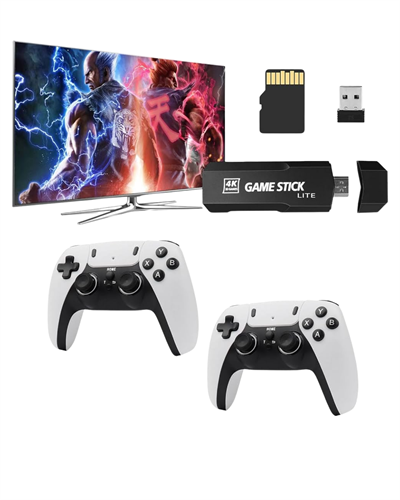 Retro Atari ve Konsol Oyunları Destekli 4K Game Stick