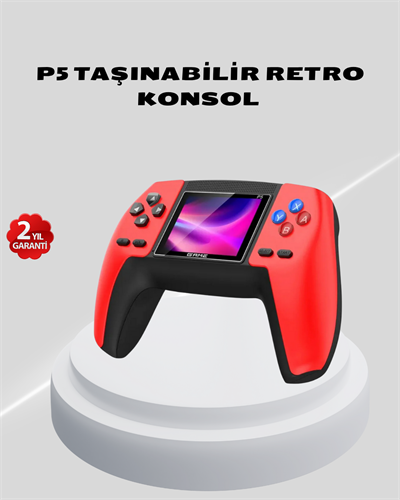 Retro Oyun Konsolu – 520 Klasik Oyunlu Taşınabilir Gamepad