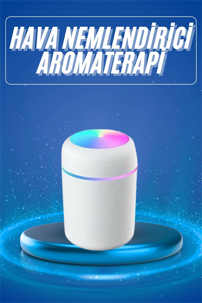 Rgb Işıklı Ulrasonik Ledli Hava Nemlendirici Buhar Makinesi Buhardanlık