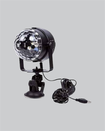 Ritme Duyarlı LED Disko Topu – Renkli Işık Gösterili Parti Lambası