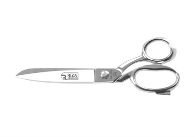 Rıza A6257-11 Terzi Makası No: 11 inç / 27,94 cm - Krom Kaplama