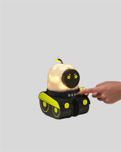Robot Tasarımlı Bluetooth Hoparlörlü Yıldızlı Gökyüzü Projektör