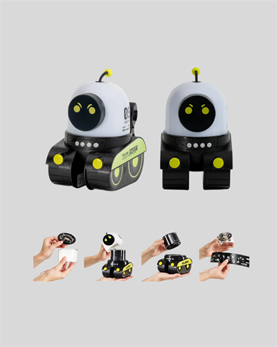 Robot Tasarımlı Bluetooth Hoparlörlü Yıldızlı Gökyüzü Projektör