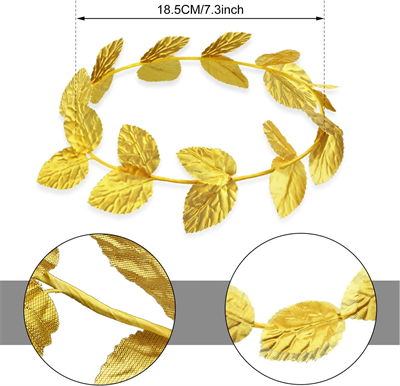 Roma Bizans Altın Yapraklı Sezar Tacı