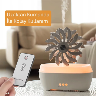 Rüzgar Değirmeni Hava Nemlendirici