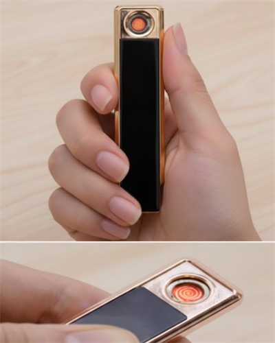 Rüzgar Geçirmez Elektronik Çakmak – Modern Tasarım, Metal Gövde