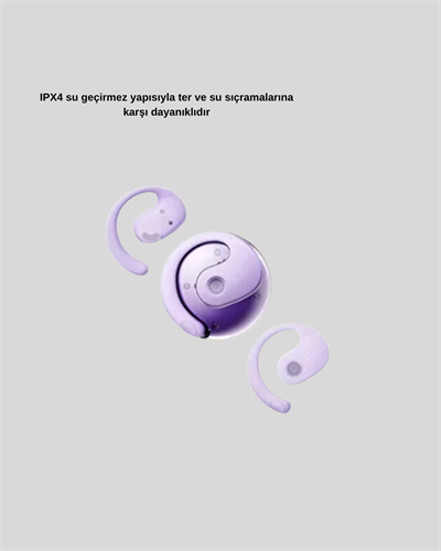 S05 Bluetooth 5.3 Kulaklık IPX4 Su Geçirmez Hızlı Eşleşme Güçlü Stereo Ses