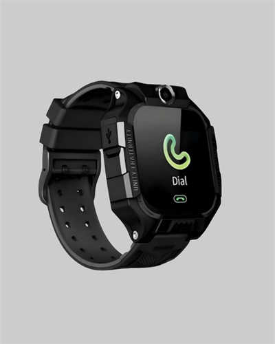 S10 Akıllı Çocuk Saati Siyah Tasarım Adımsayar ve Alarm Fonksiyonu