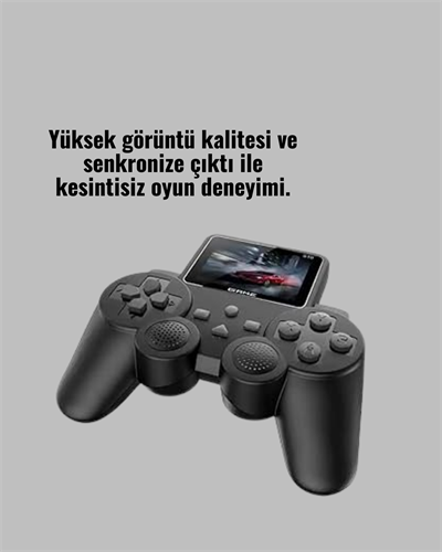 S10 Gamepad HDMI TV Bağlantılı 520 Klasik Retro Oyun 2025 Seri Orijinal