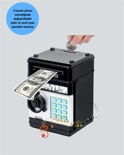 SAM53 NUMBER BANK SİYAH