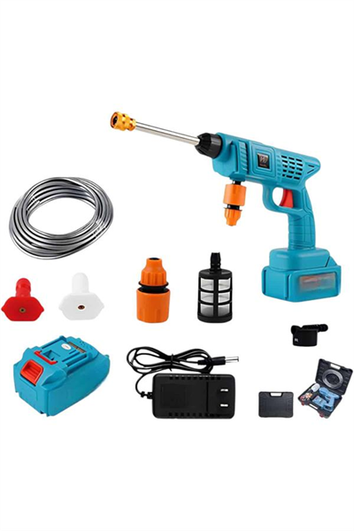 ŞARJLI ARAÇ YIKAMA MAVİ