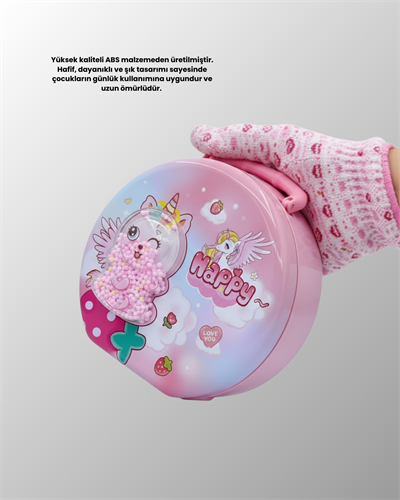 ŞİFRELİ KUMBARA PEMBE