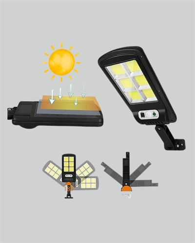 STL616 SENSÖRLÜ SOLAR SOKAK LAMBASI