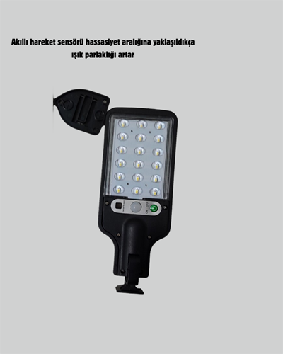 STL616 SENSÖRLÜ SOLAR SOKAK LAMBASI