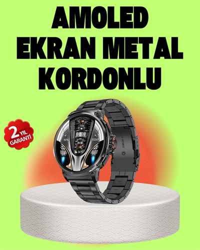 SW80 Akıllı Saat 1.93″ Ultra HD Ekran 700 mAh Batarya 3 Kordon
