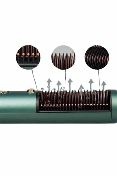 Saç Düzleştirici Fön Makinesi Saç Fırçası Profesyonel Üflemeli