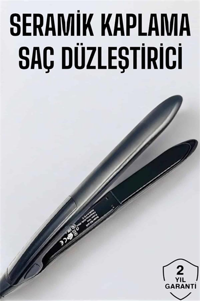 Saç Düzleştirici Led Ekranlı Isı Ayarlı Seramik Kaplama Profesyonel
