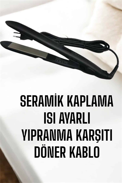 Saç Düzleştirici Yıpranma Karşıtı Keratin Bakımı Seramik Kaplama