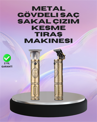 Saç ve Sakal İçin Çok Fonksiyonlu Güçlü Kesme Makinesi