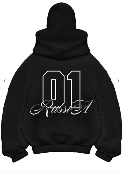 Samuray Ninja Çift Kapşonlu ZIP Fermuarlı Kanguru Çepli Tam Fermuarlı ön Arka - Siyah