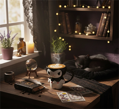 Sanrio Kuromi Kapaklı Kupa