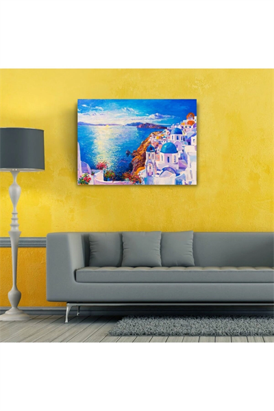 Santorini Canvas Tablo (50x70)
