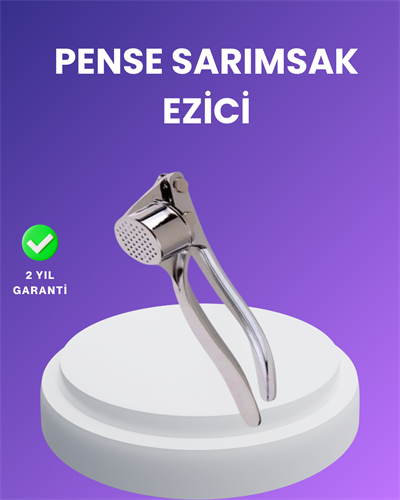 Sarımsak Presi Kolay Temizlik ve Yüksek Basınçlı Ezme