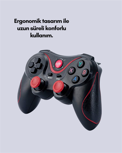 Şarj Edilebilir Kablosuz Oyun Kumandası Yüksek Performanslı