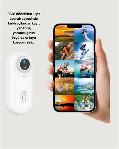 Şarj Edilebilir Uzun Ömürlü Mini Spor Kamera Full HD