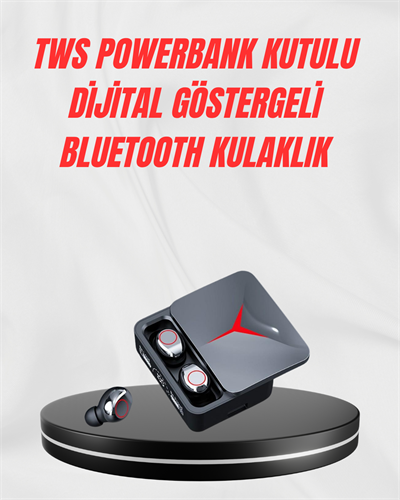 Şarj Kutulu Bluetooth 5.3 Kulaklık – Hızlı Eşleşme ve Net Görüşme Kalitesi