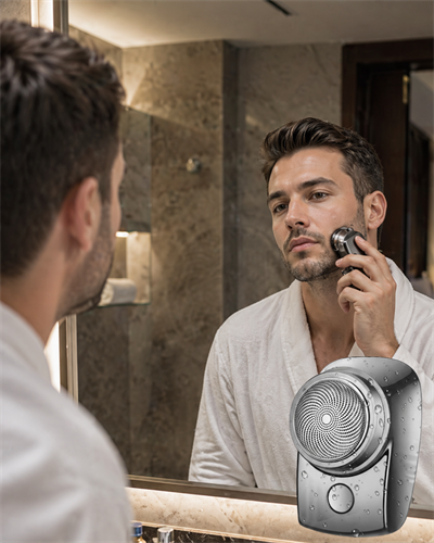 Şarjlı Cep Tipi Mini Tıraş Makinesi USB Sıfır Sakal Kesici