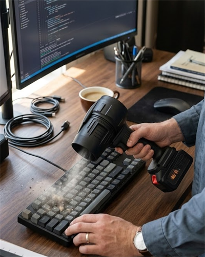 Şarjlı Hava Üfleyici Güçlü Motorlu Çok Amaçlı Temizlik Makinesi