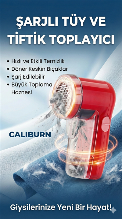 Şarjlı Kazak Tüy Toplama Makinesi