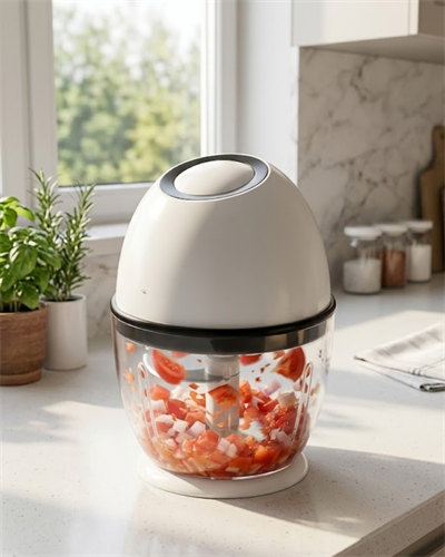 Şarjlı Mini Doğrayıcı 450 ML Kablosuz Sebze Doğrayıcı