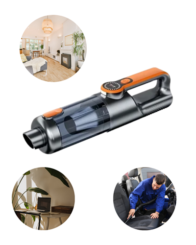 Şarjlı Mini El Süpürgesi Araç Ev ve Ofis İçin Pratik Temizlik