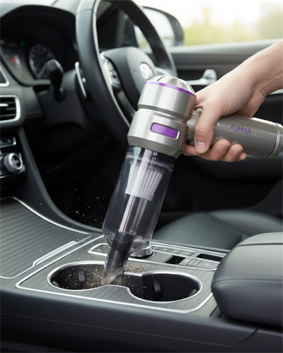 Şarjlı Mini El Süpürgesi Üfleme ve Vakum Özellikli