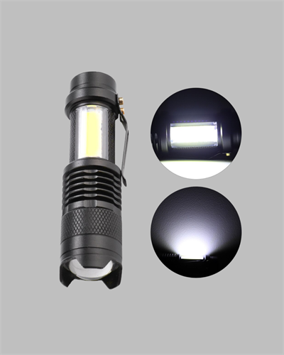 Şarjlı Mini LED El Feneri 2000 Lümen Su Geçirmez