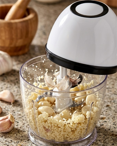 Şarjlı Mini Mutfak Doğrayıcı 450 ML Sebze Sarımsak Soğan Doğrayıcı