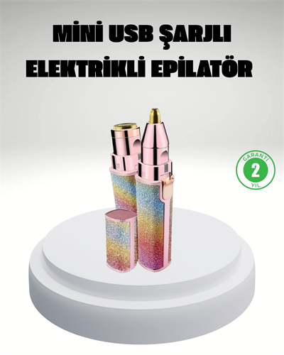 Şarjlı Mini Yüz ve Kaş Epilatörü – Ağrısız ve Hassas Temizlik