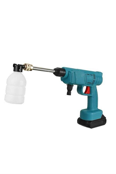 Şarjlı Oto Yıkama, Bahçe Sulama Tabancası Makinesi Yüksek Basınçlı