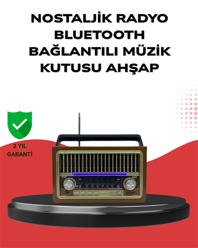 Şarjlı Radyo Hoparlör – İç ve Dış Mekan Uyumlu