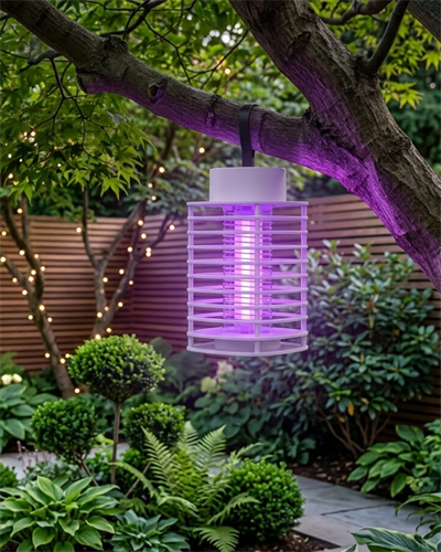 Şarjlı Sivrisinek Öldürücü Lamba UV Işık Sessiz Çalışma Taşınabilir ve Güvenli Kullanım