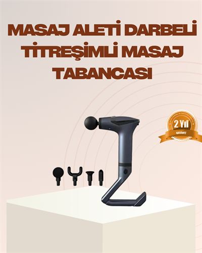 Şarjlı Taşınabilir 3in1 Titreşimli Masaj Aleti Esneme Bantlı