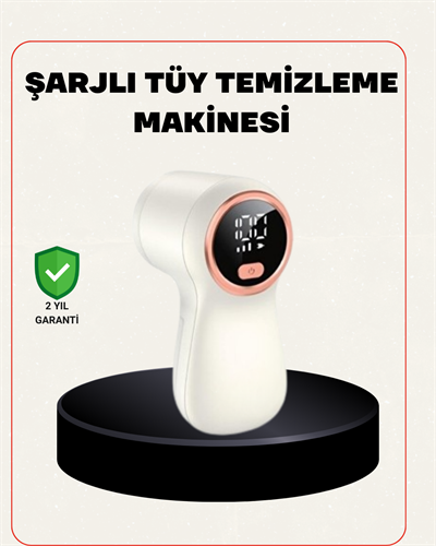 Şarjlı Tüy Temizleyici Paslanmaz Çelik Bıçaklı