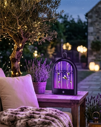 Şarjlı UV Böcek Öldürücü Lamba Balkon ve Bahçe İçin Uygun